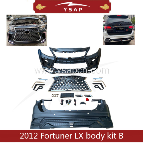 Good quality 2012 Fortuner LX style body kit